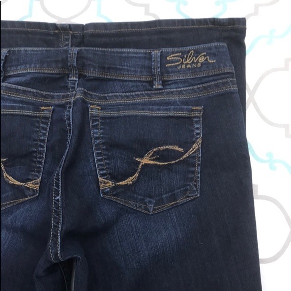 Silver Jeans Denim - 33x29.5💙👖SILVERS! DARK👖💙33 15/16 29.5” AWESOME